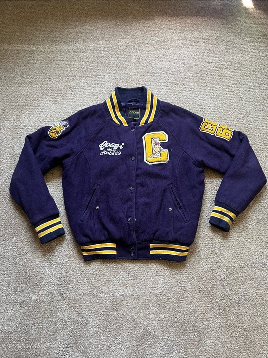 COOGI Other - VTG 00’s / Y2K COOGI Purple & Gold Varsity Jacket
